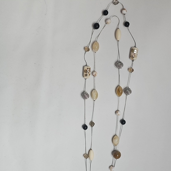 Erica Lyons Multi-Tone Beaded Necklace - Picture 2 of 5